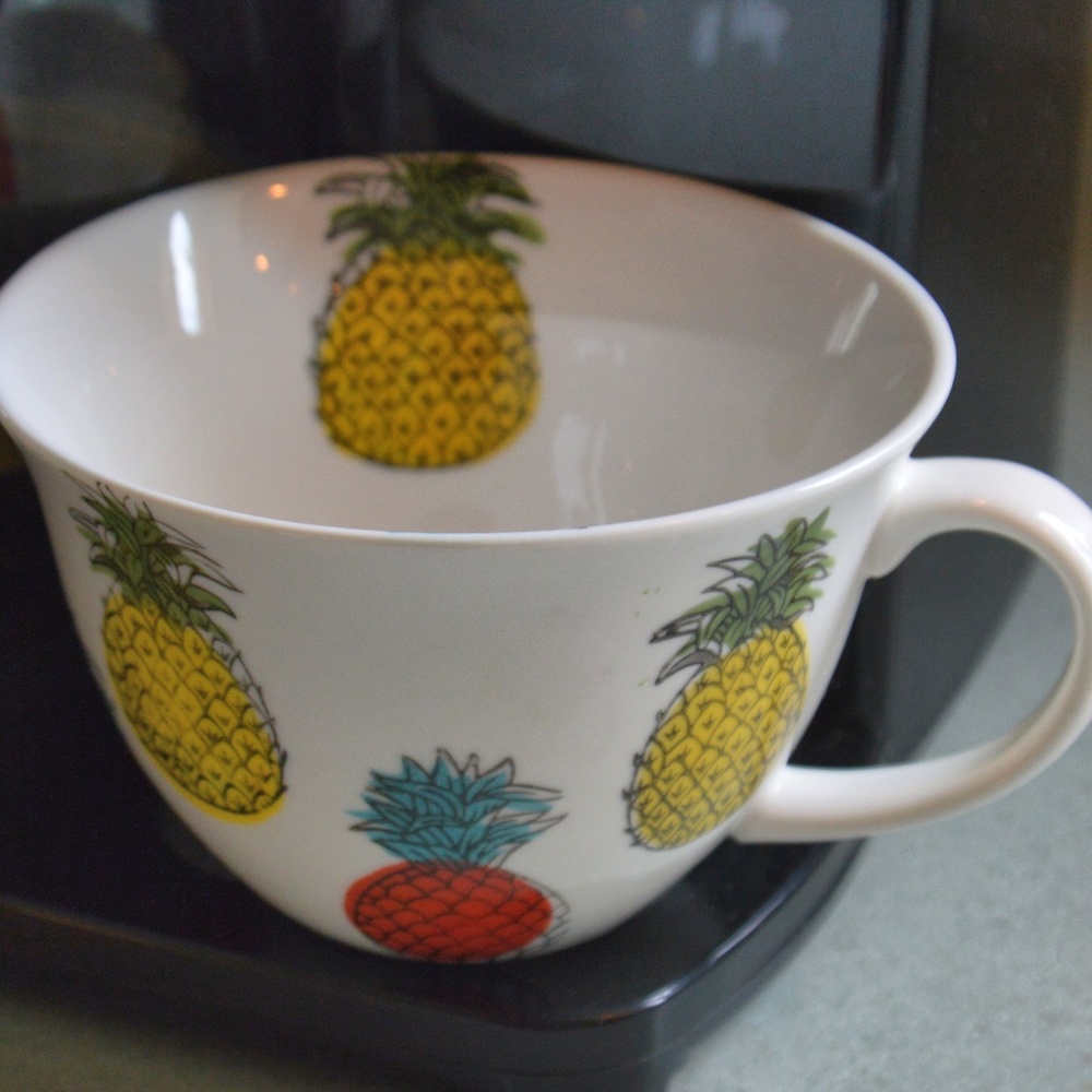 8/$20 Pineapple Ceramic Mug ~ for your coffee-tea-hot cocoa :)